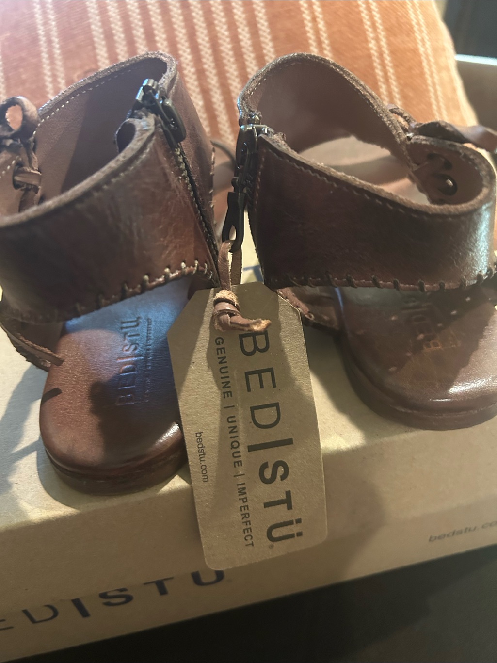 Nwb Bedstu Teak Dip Dye Nina Sandals 8.5 — image 2 of 4